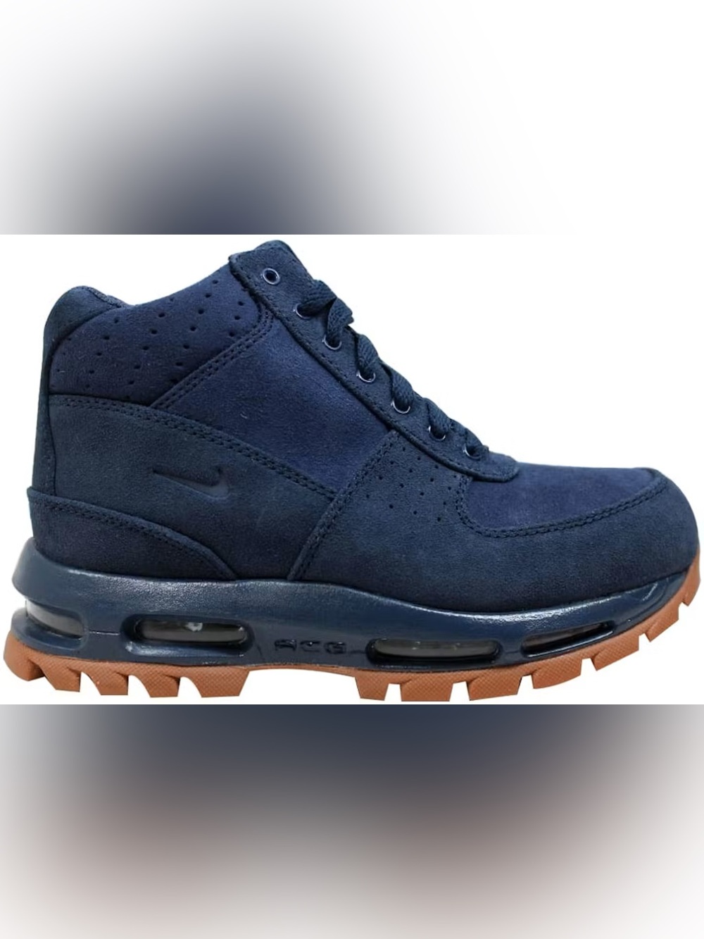 Nike Air Max Goadome (GS) ACG Kids' Boot Midnight Blue, 4.5Y